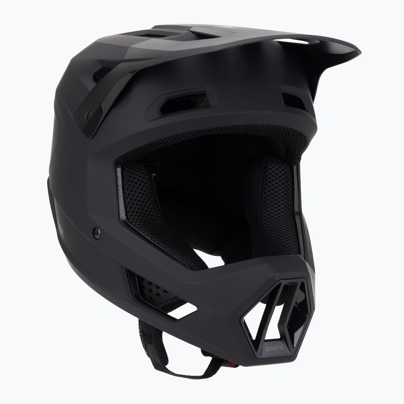 Шолом велосипедний UVEX Ravage black/rhino matt