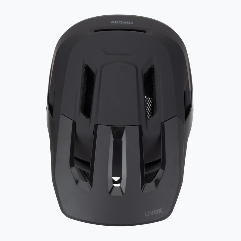 Шолом велосипедний UVEX Ravage black/rhino matt 6