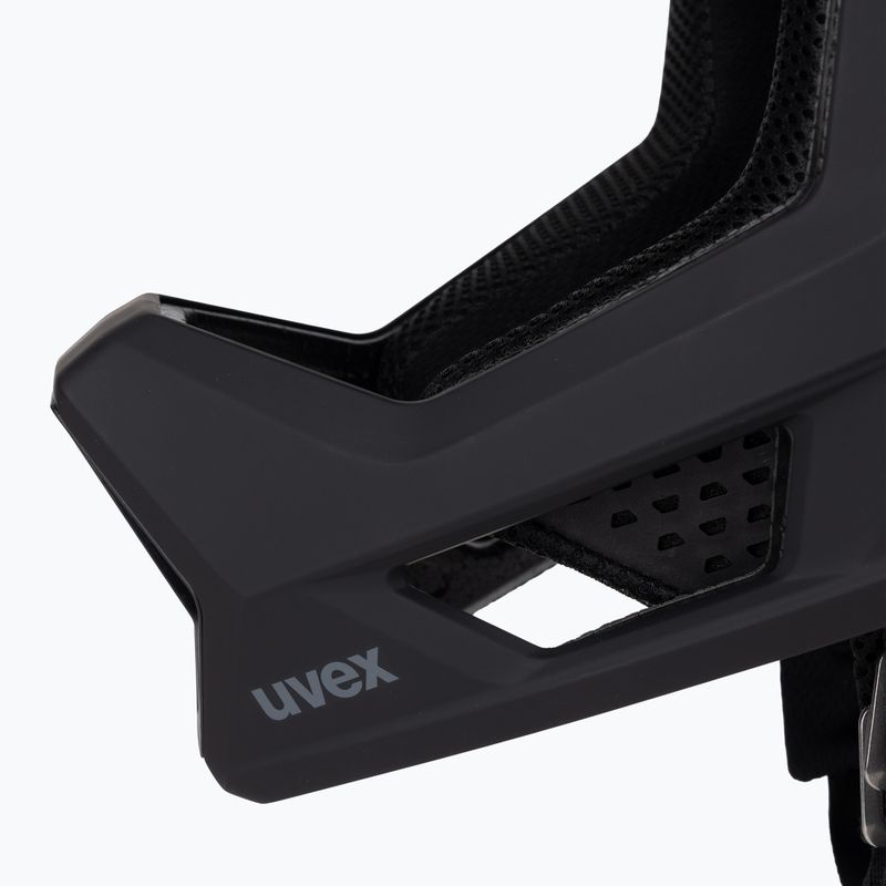 Шолом велосипедний UVEX Ravage black/rhino matt 7