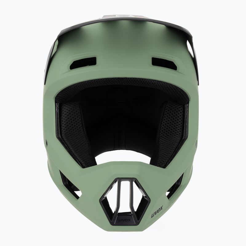 Шолом велосипедний UVEX Ravage moss green/black matt 2