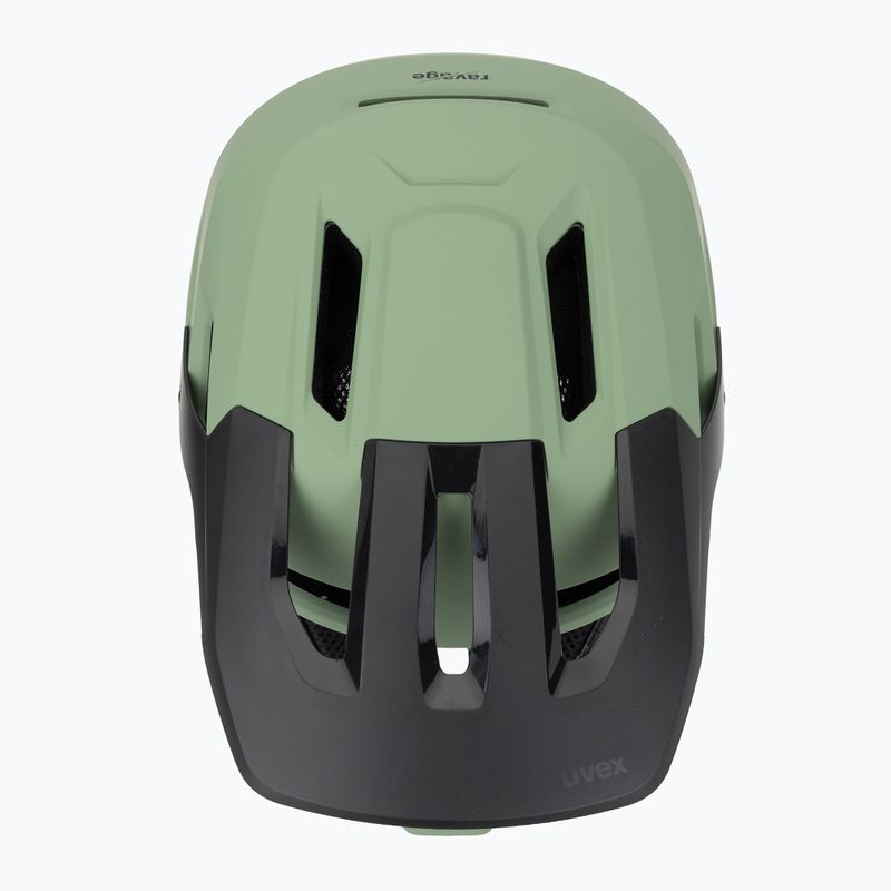 Шолом велосипедний UVEX Ravage moss green/black matt 6