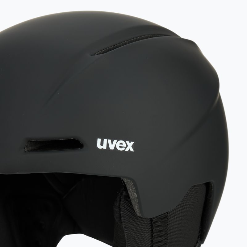 Шолом гірськолижний дитячий UVEX Viti Jr black matte 7