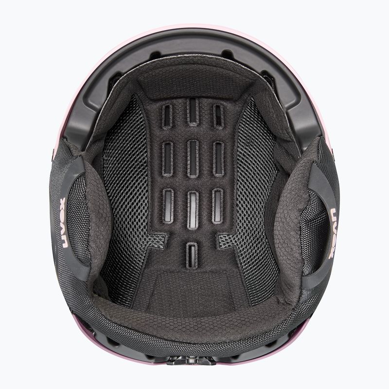 Шолом гірськолижний UVEX Stance powder/plum matt 3
