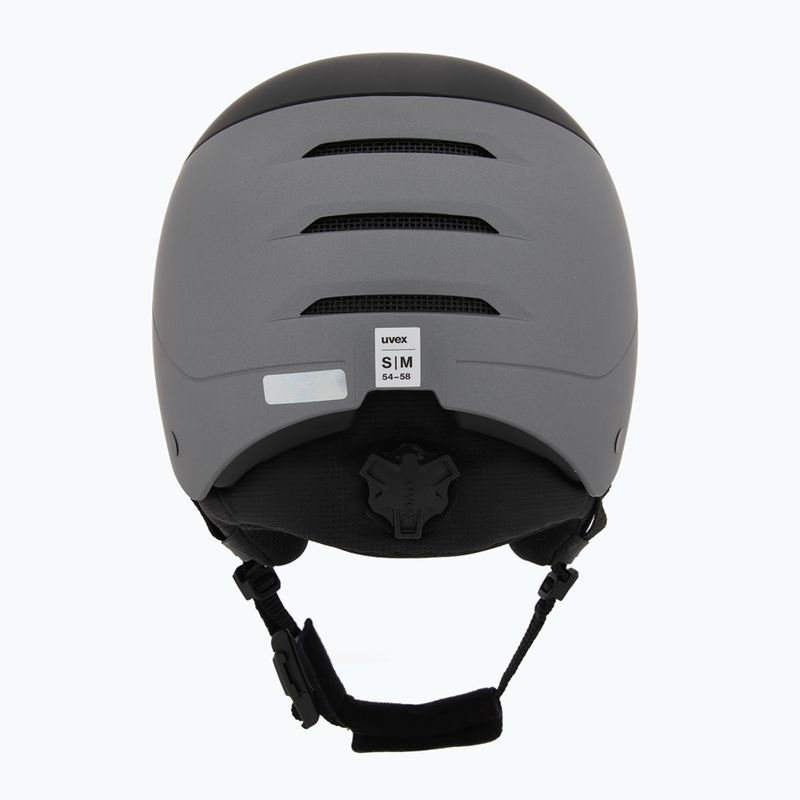 Лижний шолом UVEX Wanted Visor Pro V black/silver matt 4