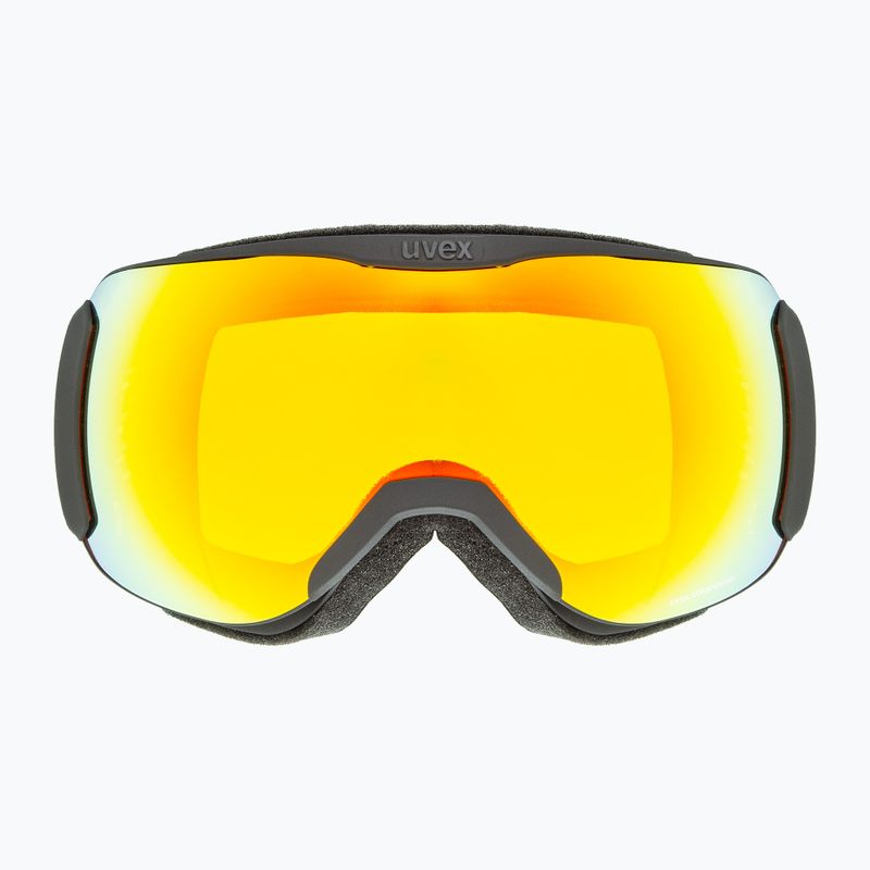 Окуляри лижні UVEX Downhill 2100 CV black matt/mirror orange yellow 2