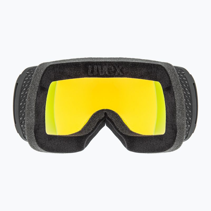 Окуляри лижні UVEX Downhill 2100 CV black matt/mirror orange yellow 3