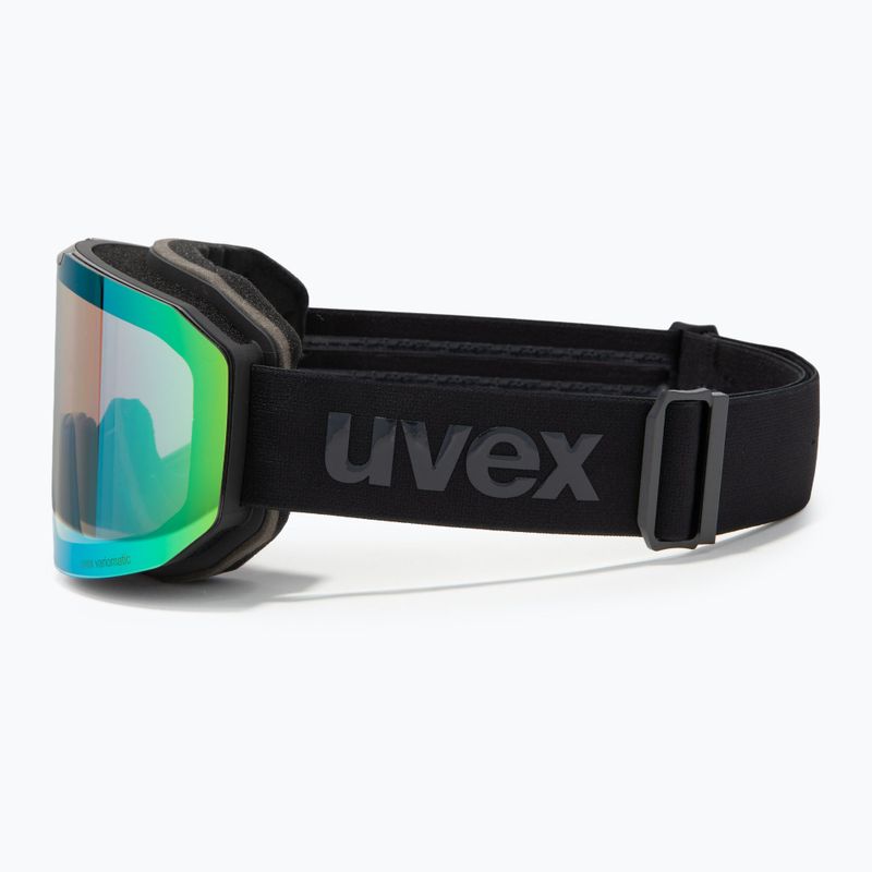 Окуляри гірськолижні UVEX Evidnt Attract V + case black matt/mirror green clear/yellow 5