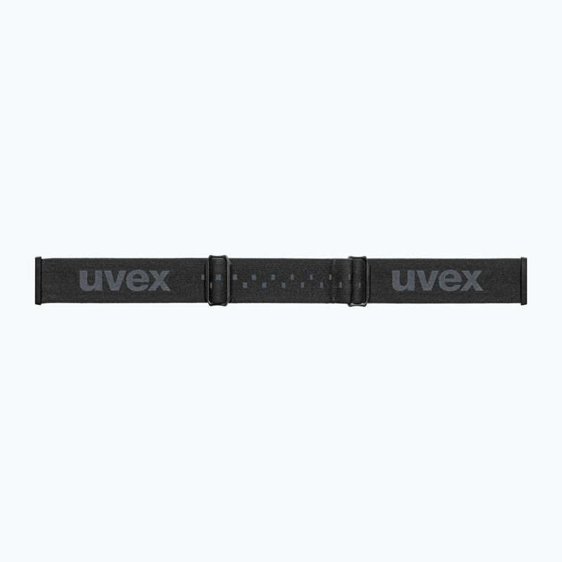 Окуляри лижні дитячі UVEX Pwdr FM black matt/mirror green yellow clear 4
