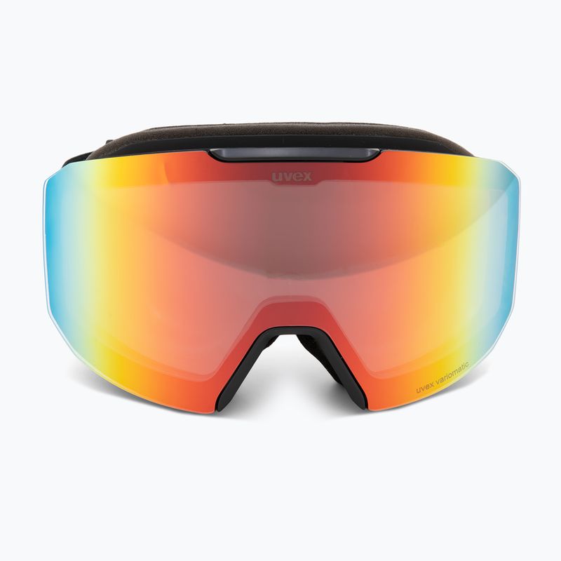Окуляри лижні UVEX Evidnt Attract S V + case black matt/mirror rainbow clear 3