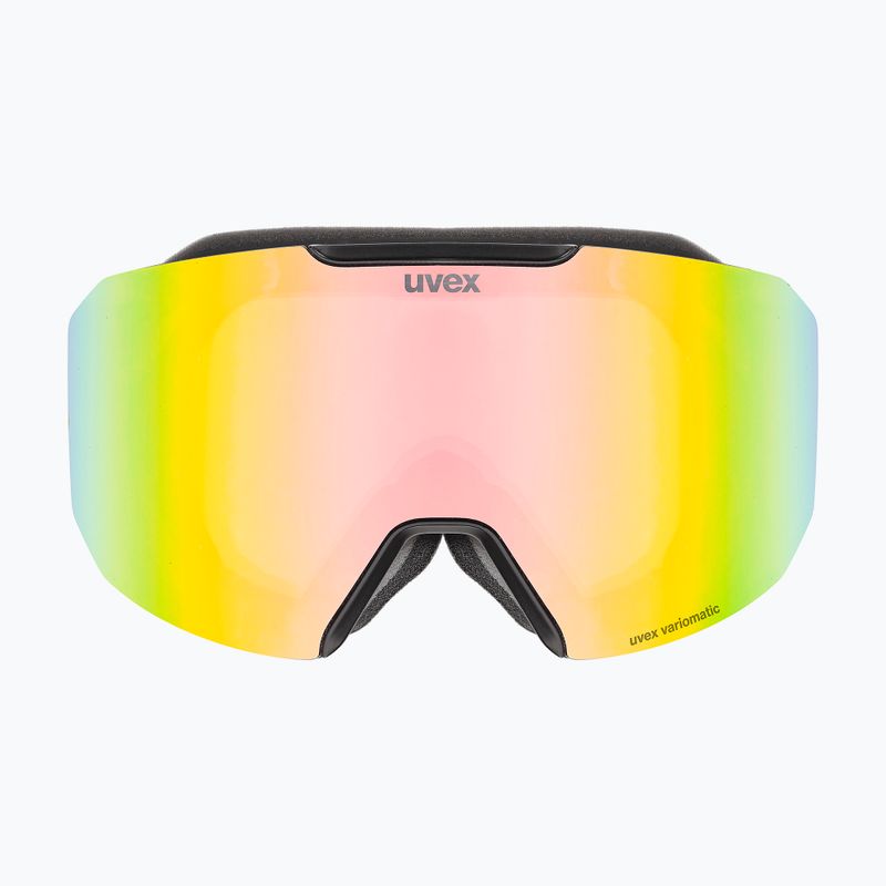 Окуляри лижні UVEX Evidnt Attract S V + case black matt/mirror rainbow clear 7