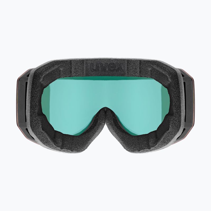 Окуляри лижні UVEX Evidnt Attract S V + case black matt/mirror rainbow clear 8