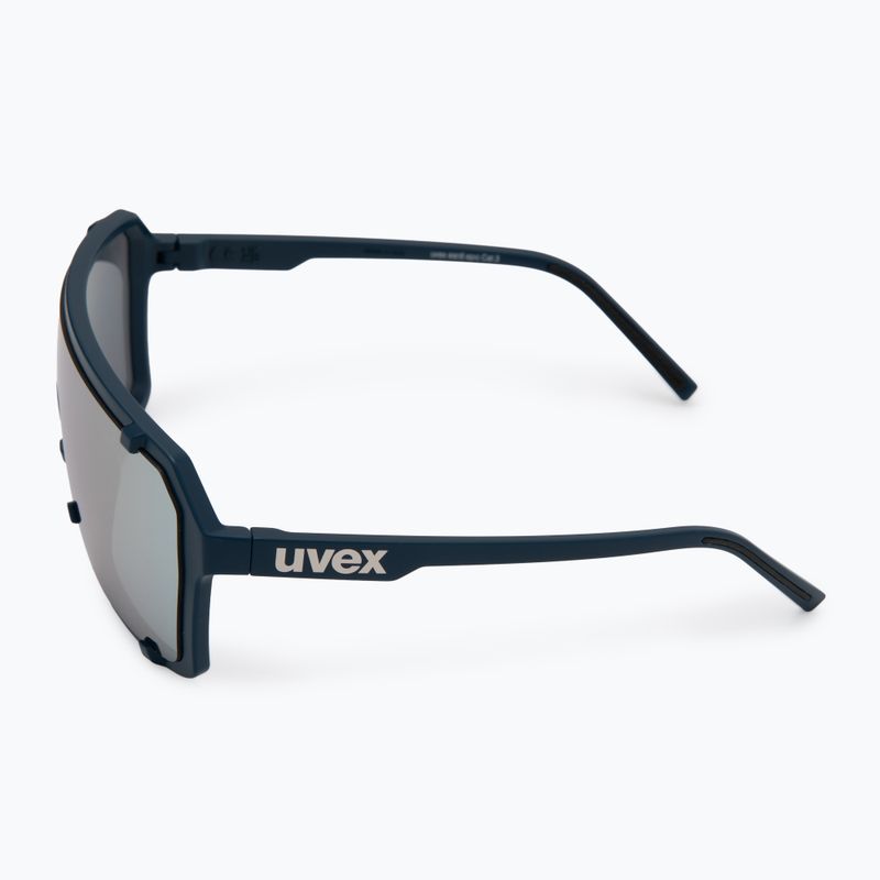 Окуляри сонцезахисні UVEX Esntl Epic blue matt/mirror silver 4