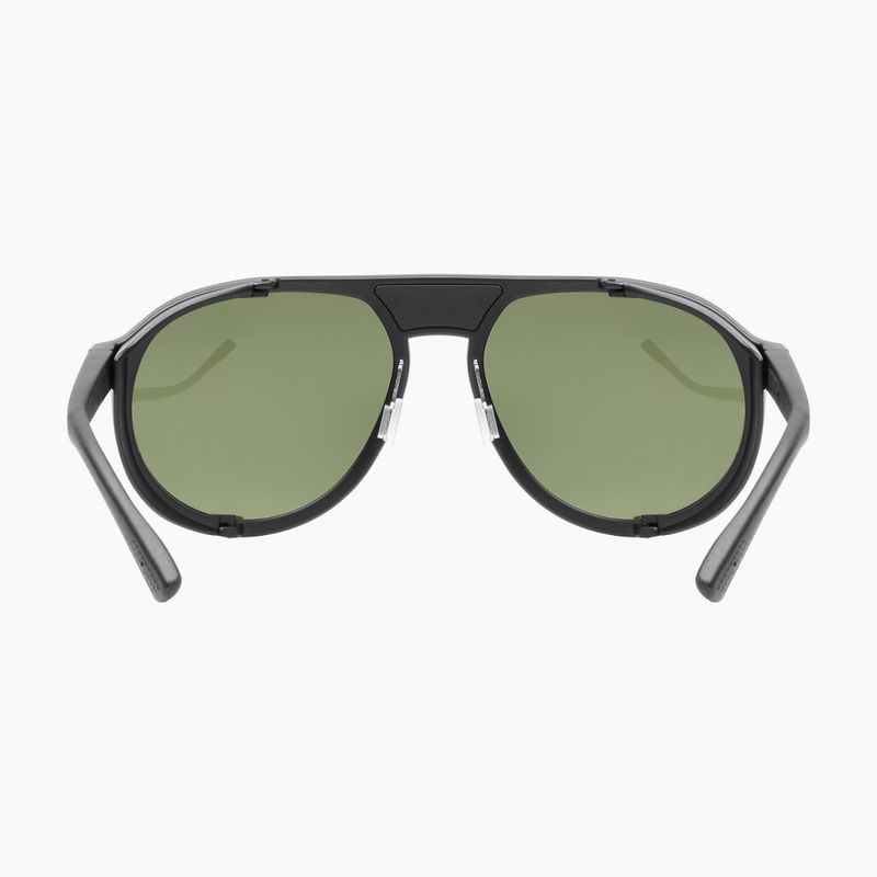 Окуляри сонцезахисні UVEX MTN Classic Pure black matt/mirror red 3