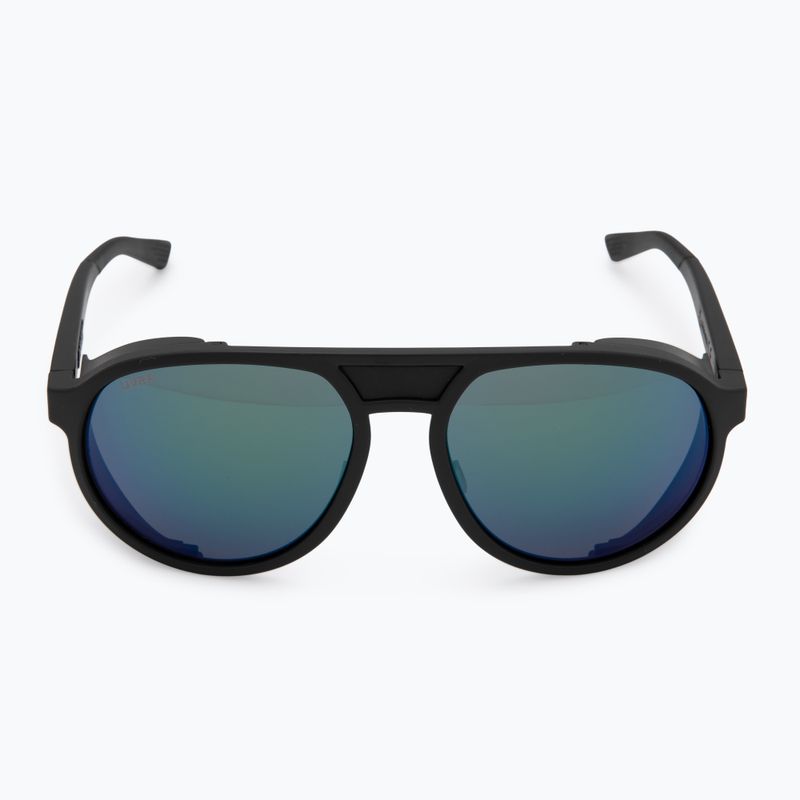 Окуляри сонцезахисні UVEX MTN Classic Pure black matt/mirror green 3