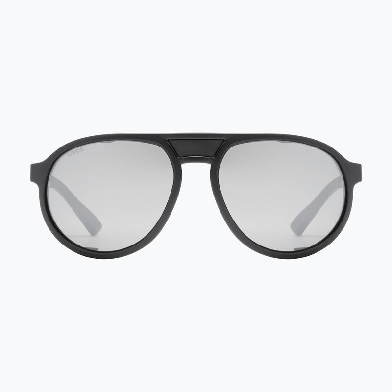 Окуляри сонцезахисні UVEX MTN Classic Pure black matt/mirror silver 2