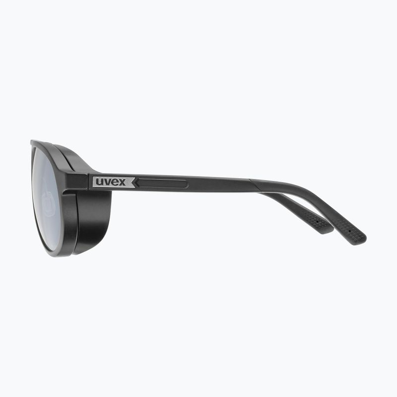 Окуляри сонцезахисні UVEX MTN Classic Pure black matt/mirror silver 5