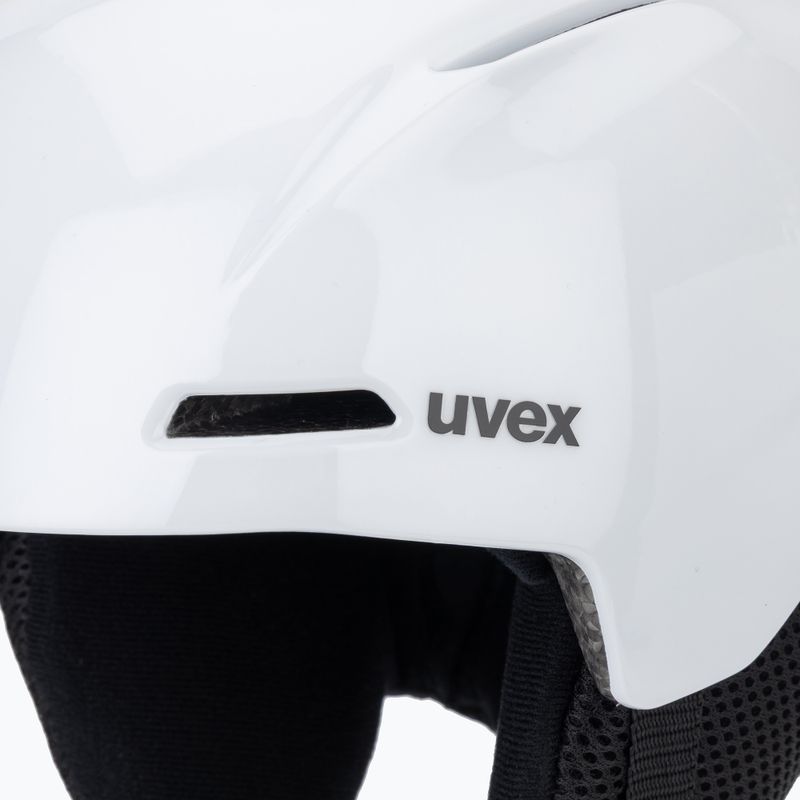 Шолом гірськолижний дитячий UVEX Viti Pure white shiny 7
