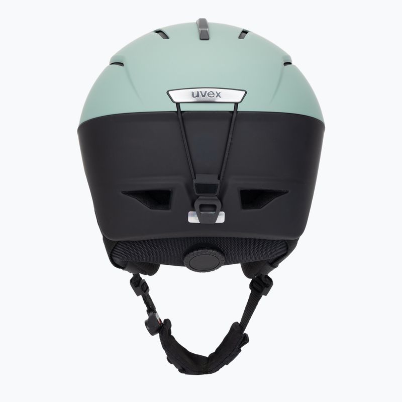 Шолом гірськолижний UVEX Gravitate oxid green/black matt 4