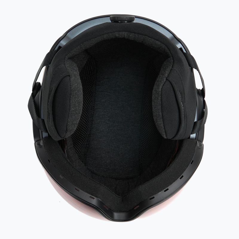 Шолом гірськолижний дитячий UVEX Viti Set + Окуляри Speedy Pro black matt/mirror green/yellow/clear 5