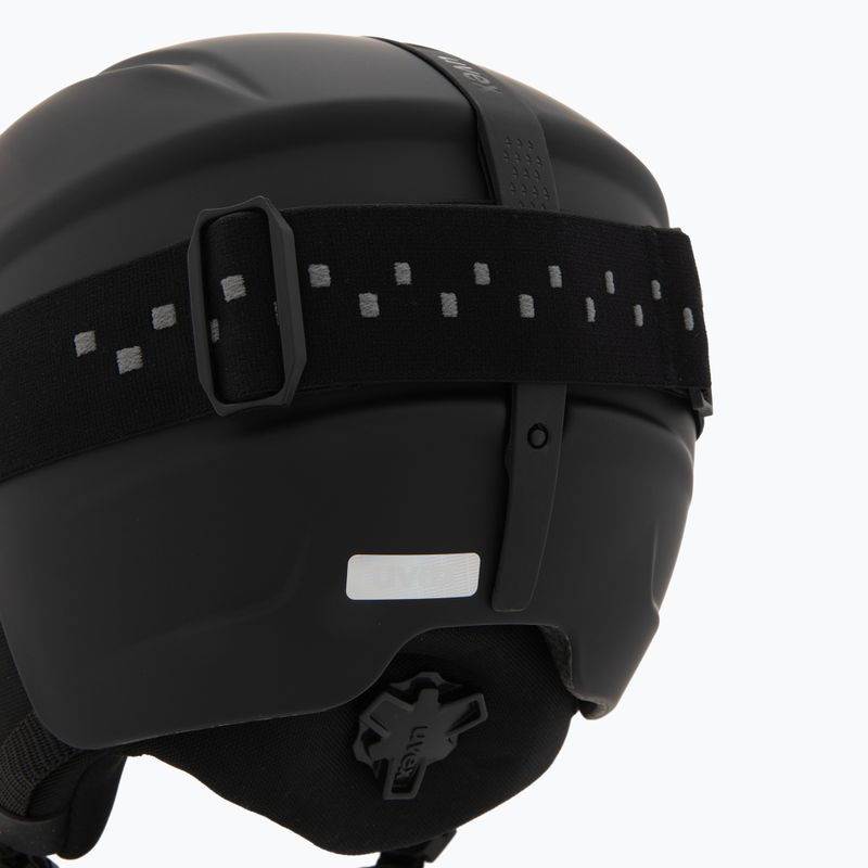 Шолом гірськолижний дитячий UVEX Viti Set + Окуляри Speedy Pro black matt/mirror green/yellow/clear 7