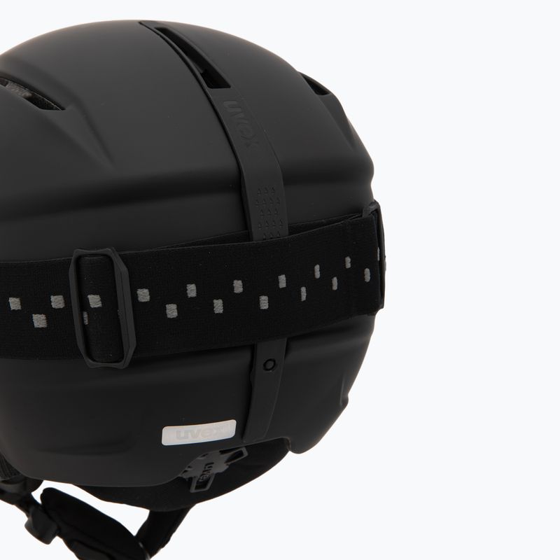 Шолом гірськолижний дитячий UVEX Viti Set + Окуляри Speedy Pro black matt/mirror green/yellow/clear 9