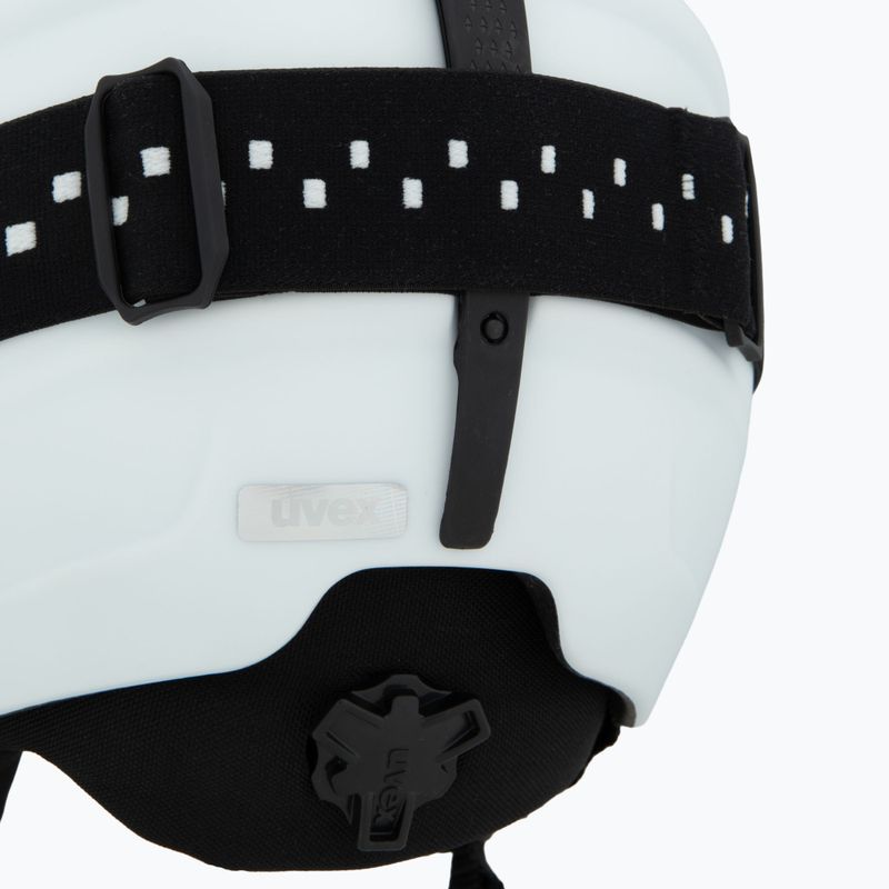 Шолом гірськолижний дитячий UVEX Viti Set + Окуляри Speedy Pro white matt/mirror silver/green/clear 8