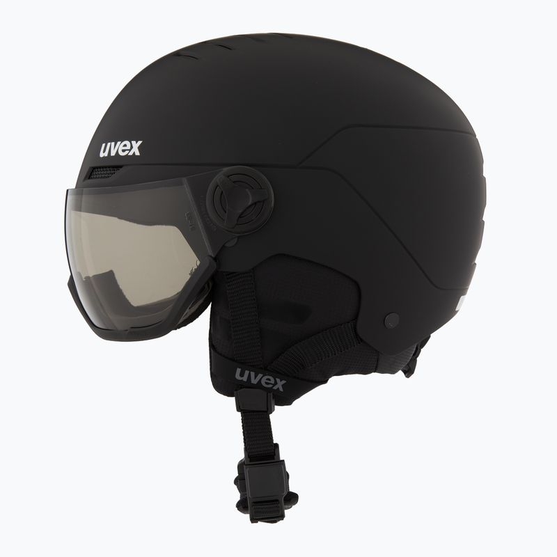 Шолом гірськолижний UVEX Wanted Visor Pro V black matte 3