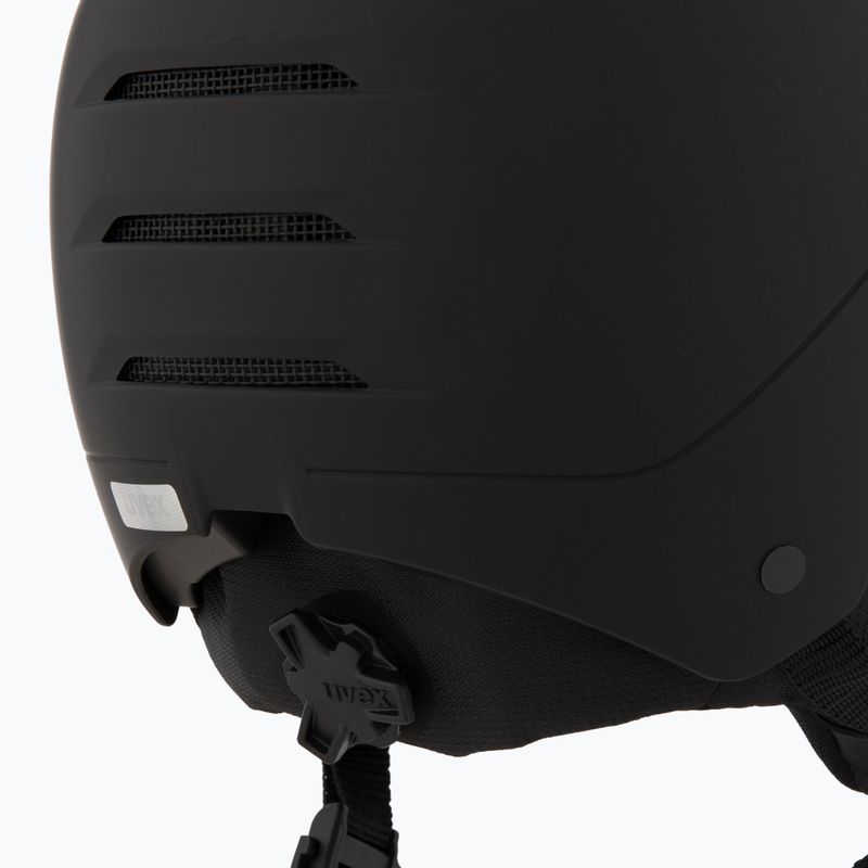 Шолом гірськолижний UVEX Wanted Visor Pro V black matte 7