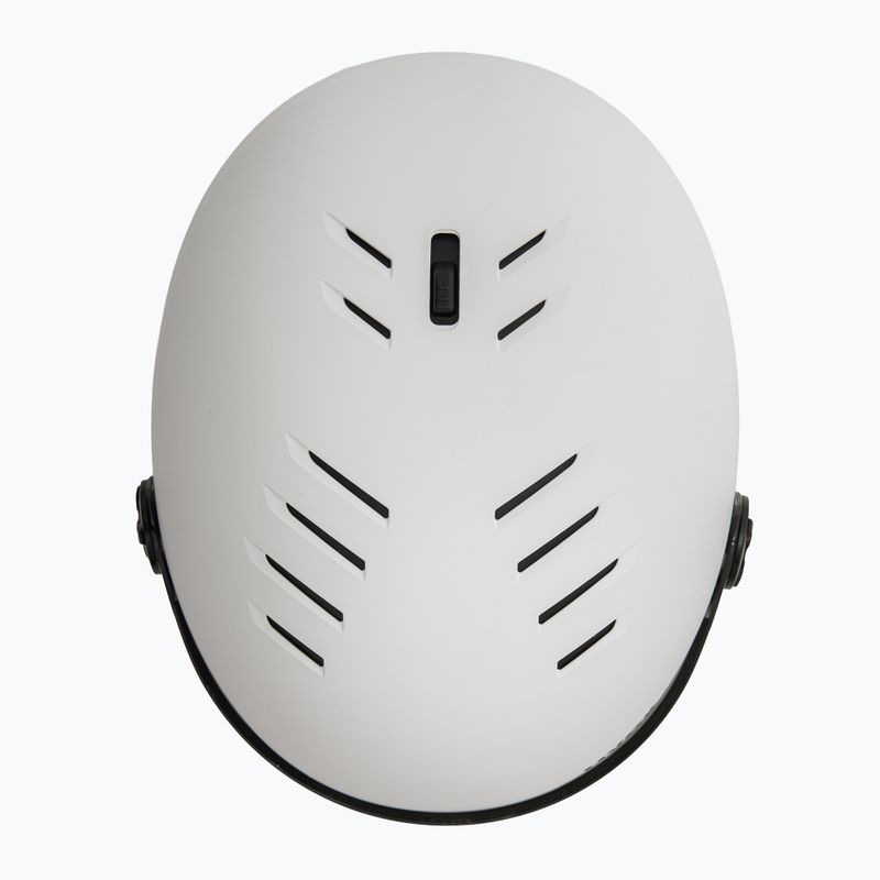 Шолом гірськолижний UVEX Wanted Visor Pro V white matt 6