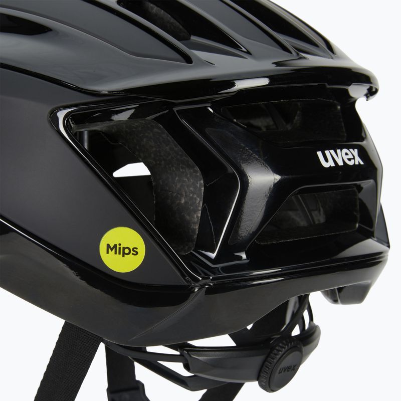 Шолом велосипедний UVEX Surge Aero MIPS black matte 7