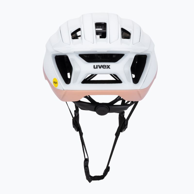Шолом велосипедний UVEX Surge Aero MIPS white/lilac apricot matt 4