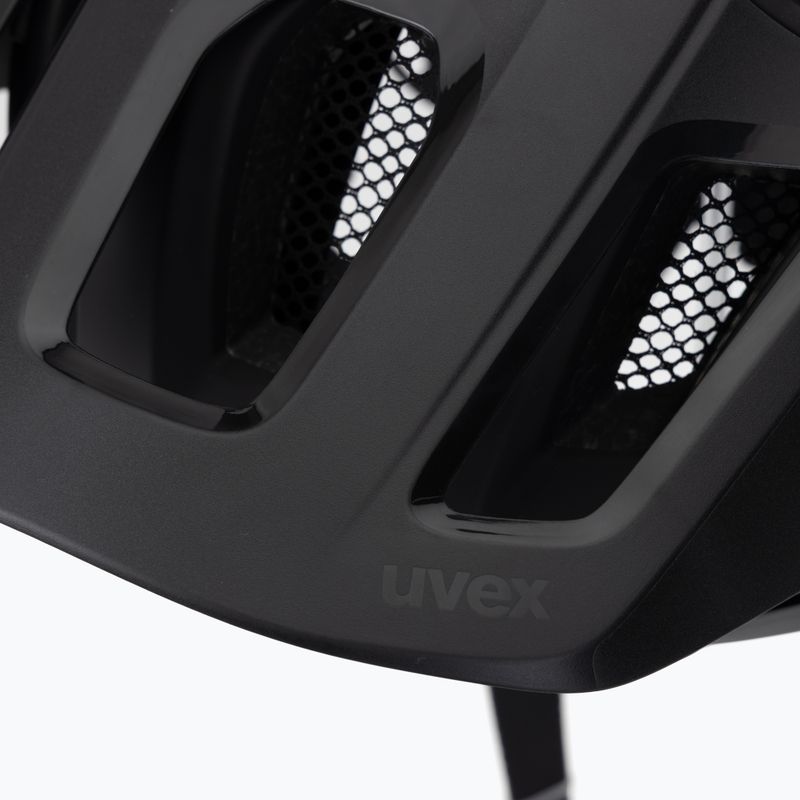 Шолом велосипедний UVEX React MIPS black matte 7