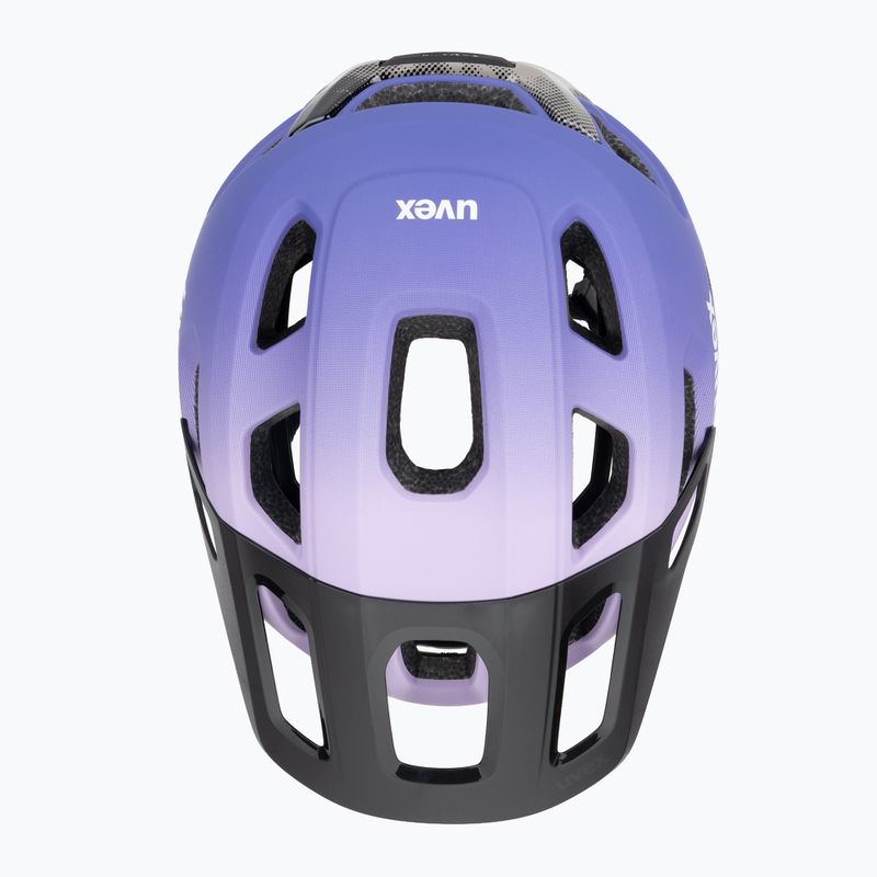 Шолом велосипедний UVEX React MIPS lilac/oak matt 6