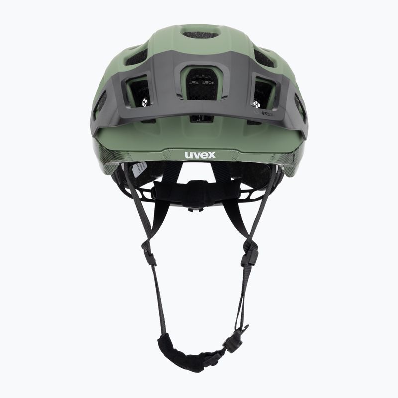 Шолом велосипедний UVEX React MIPS moss green/black matt 2