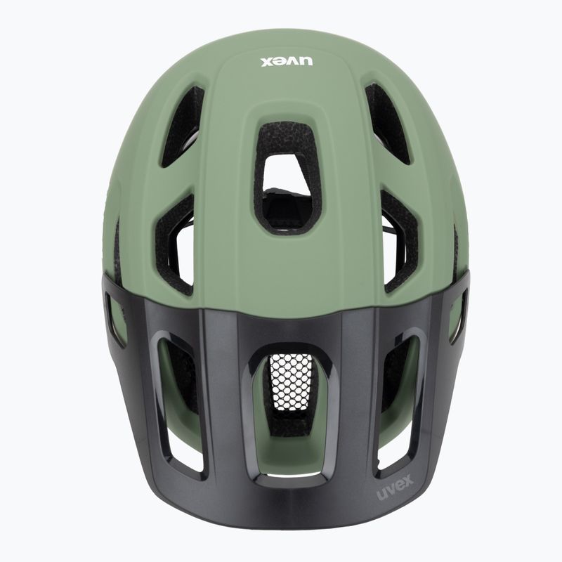 Шолом велосипедний UVEX React MIPS moss green/black matt 6