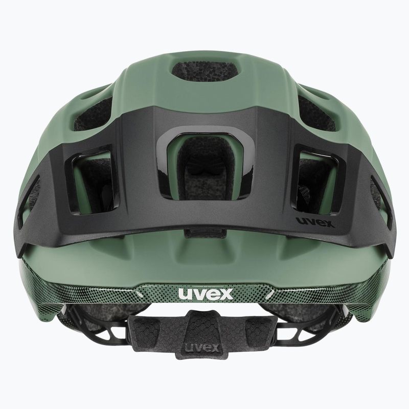 Шолом велосипедний UVEX React MIPS moss green/black matt 2