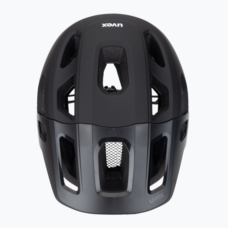 Шолом велосипедний UVEX React MIPS black/ruby red matt 6