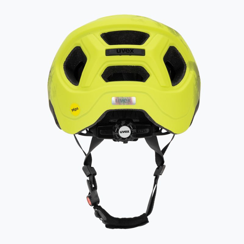 Шолом велосипедний дитячий UVEX React MIPS Jr lime/black 4