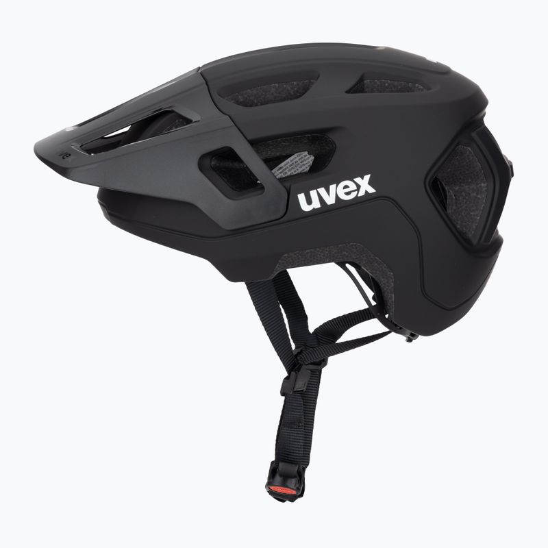 Шолом велосипедний дитячий UVEX React Jr black matte 3