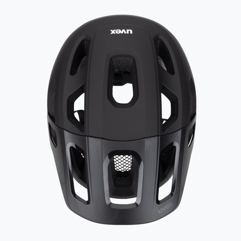 Шолом велосипедний дитячий UVEX React Jr black matte 6