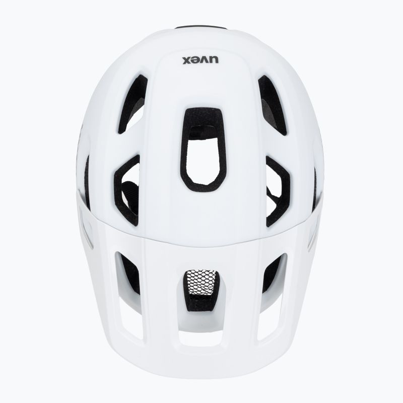 Шолом велосипедний дитячий UVEX React Jr white matt 6