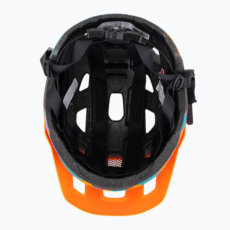 Шолом велосипедний дитячий UVEX React Jr papaya camo matt 5