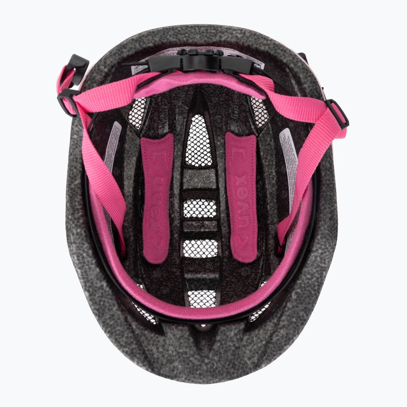 Шолом велосипедний дитячий UVEX Kid 2 CC pink unicorn matt 5