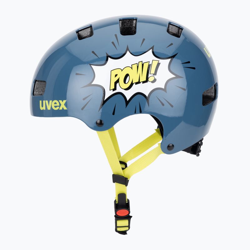 Шолом дитячий UVEX Kid 3 stone blue pow 3