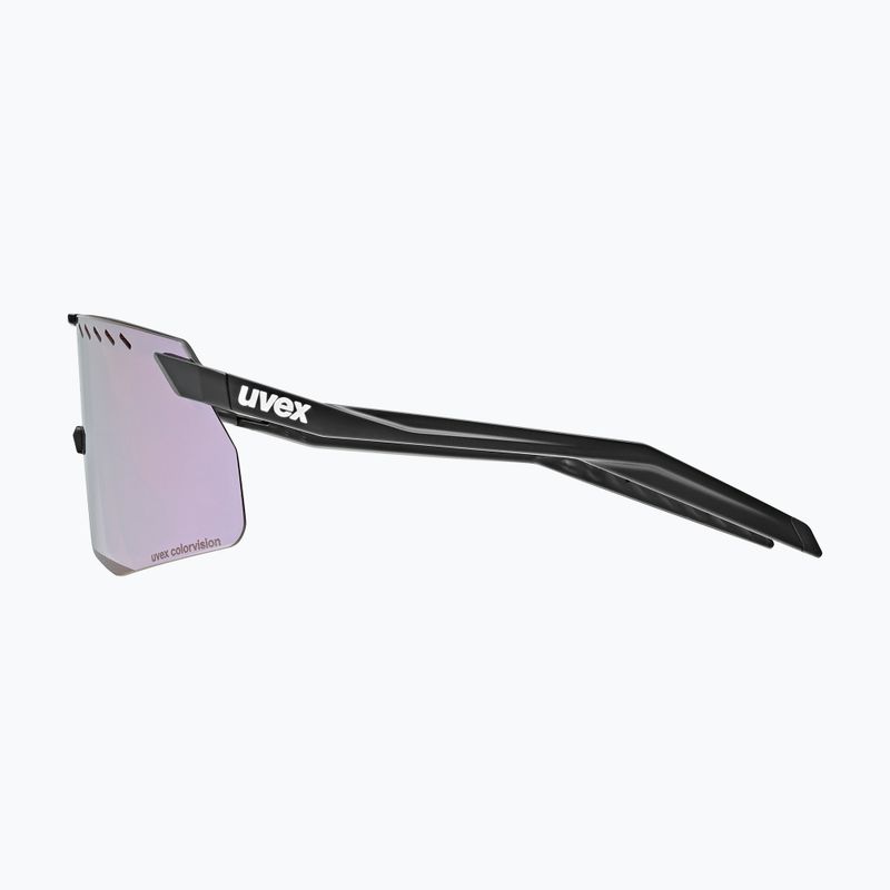Окуляри сонцезахисні UVEX Pace Stage Small CV black matt/mirror pink 5
