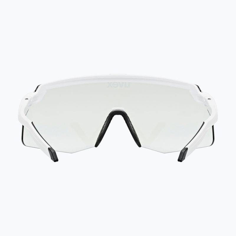 Окуляри сонцезахисні UVEX Pace Stage Small V white matt/mirror blue 3