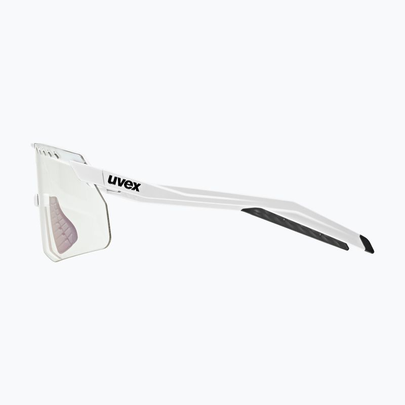Окуляри сонцезахисні UVEX Pace Stage Small V white matt/mirror blue 5