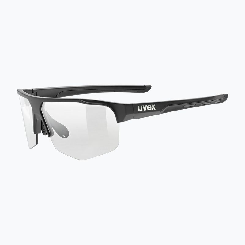Окуляри сонцезахисні UVEX Axos Set black matt/mirror silver/clear 2