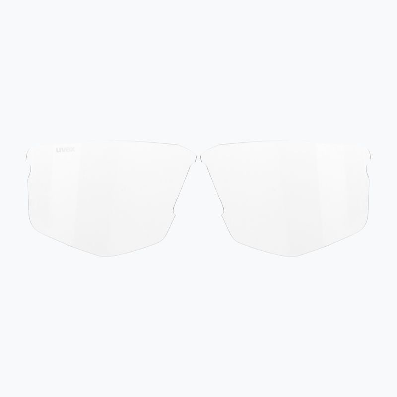 Окуляри сонцезахисні UVEX Axos Set black matt/mirror silver/clear 4