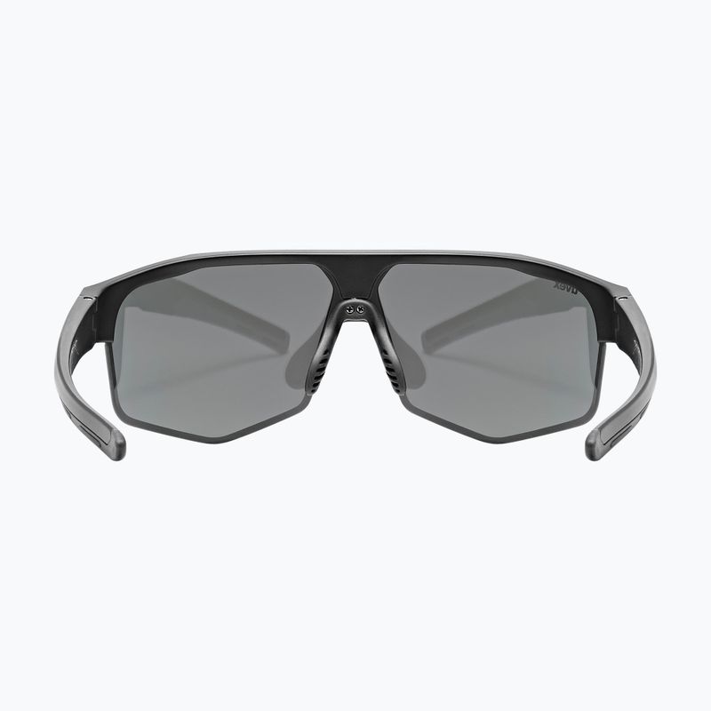 Окуляри сонцезахисні UVEX Axos Set black matt/mirror silver/clear 5